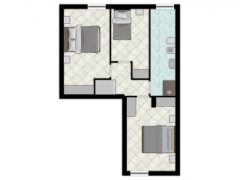 Appartamento con 3 camere e vista mare - 2